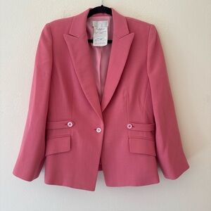 Vintage Badgley Mishka Women's Pink Blazer